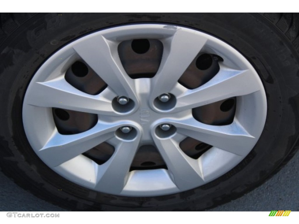 2013 Rio LX 5-Door - Bright Silver / Black photo #5