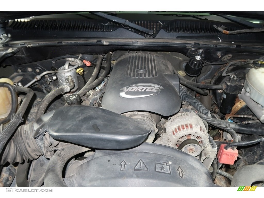 2003 Silverado 1500 LS Extended Cab 4x4 - Dark Gray Metallic / Dark Charcoal photo #19