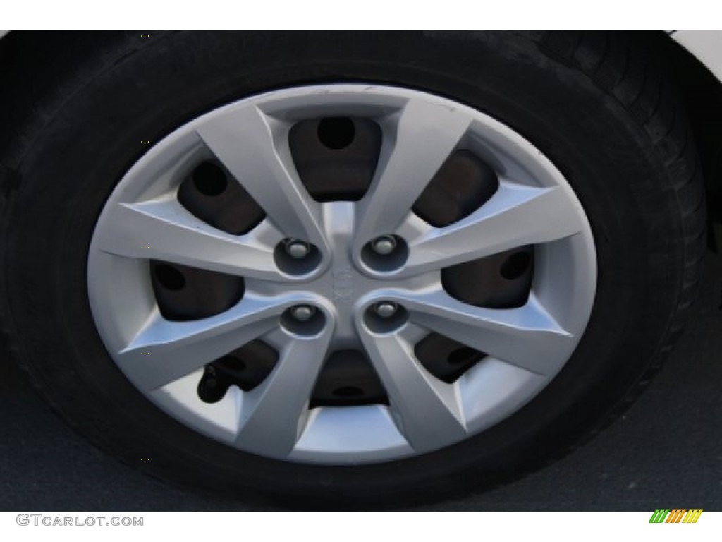 2013 Rio LX 5-Door - Bright Silver / Black photo #12