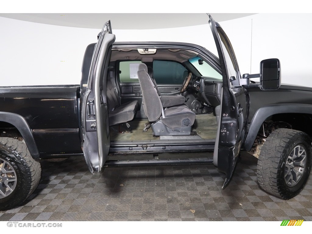 2003 Silverado 1500 LS Extended Cab 4x4 - Dark Gray Metallic / Dark Charcoal photo #22
