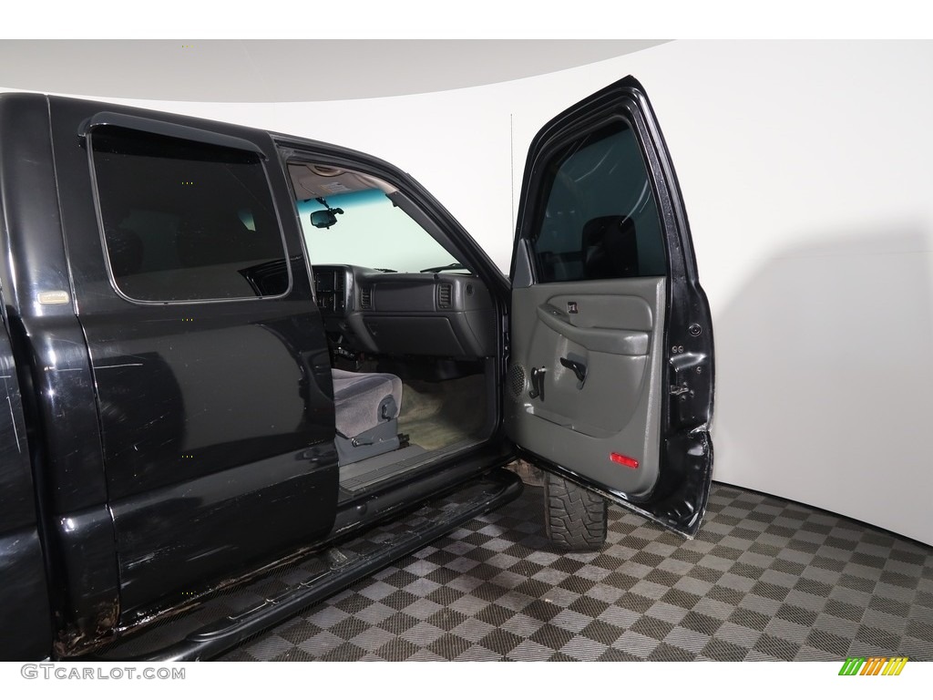 2003 Silverado 1500 LS Extended Cab 4x4 - Dark Gray Metallic / Dark Charcoal photo #23