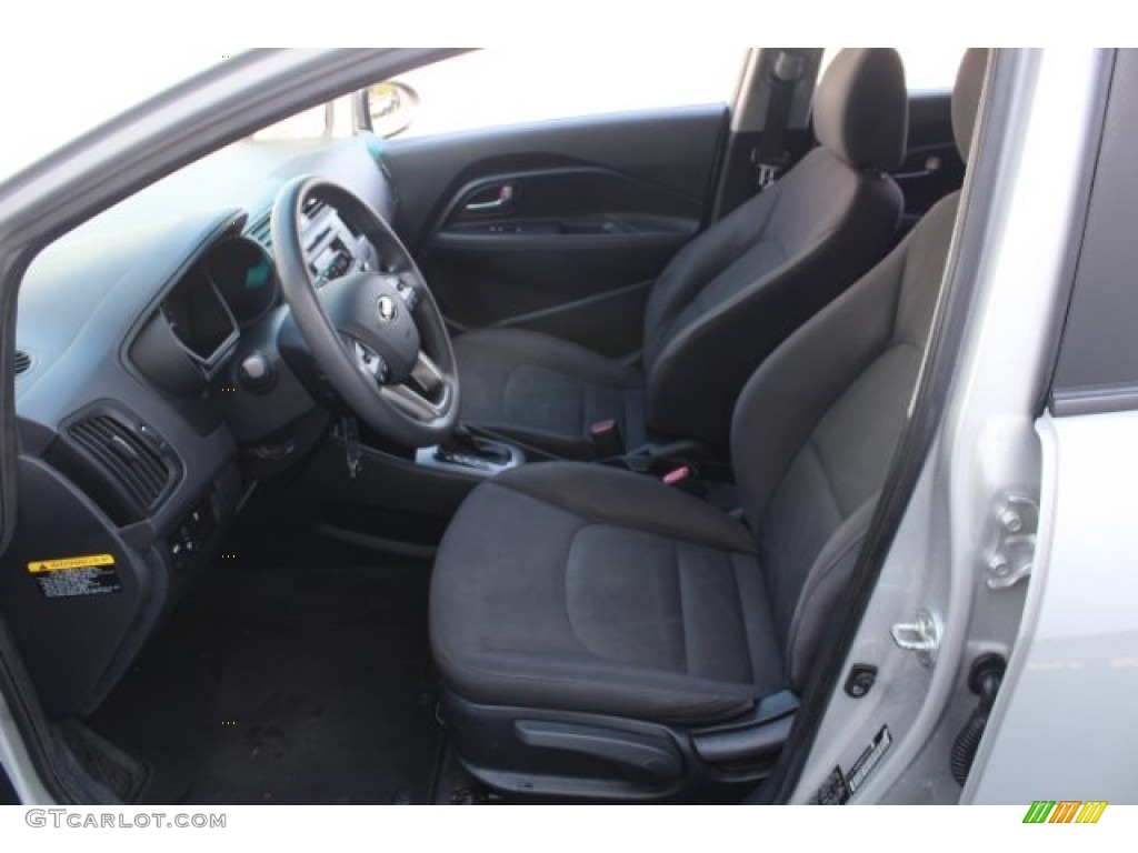 2013 Rio LX 5-Door - Bright Silver / Black photo #15