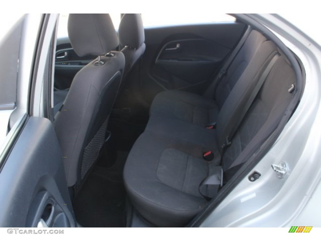2013 Rio LX 5-Door - Bright Silver / Black photo #25