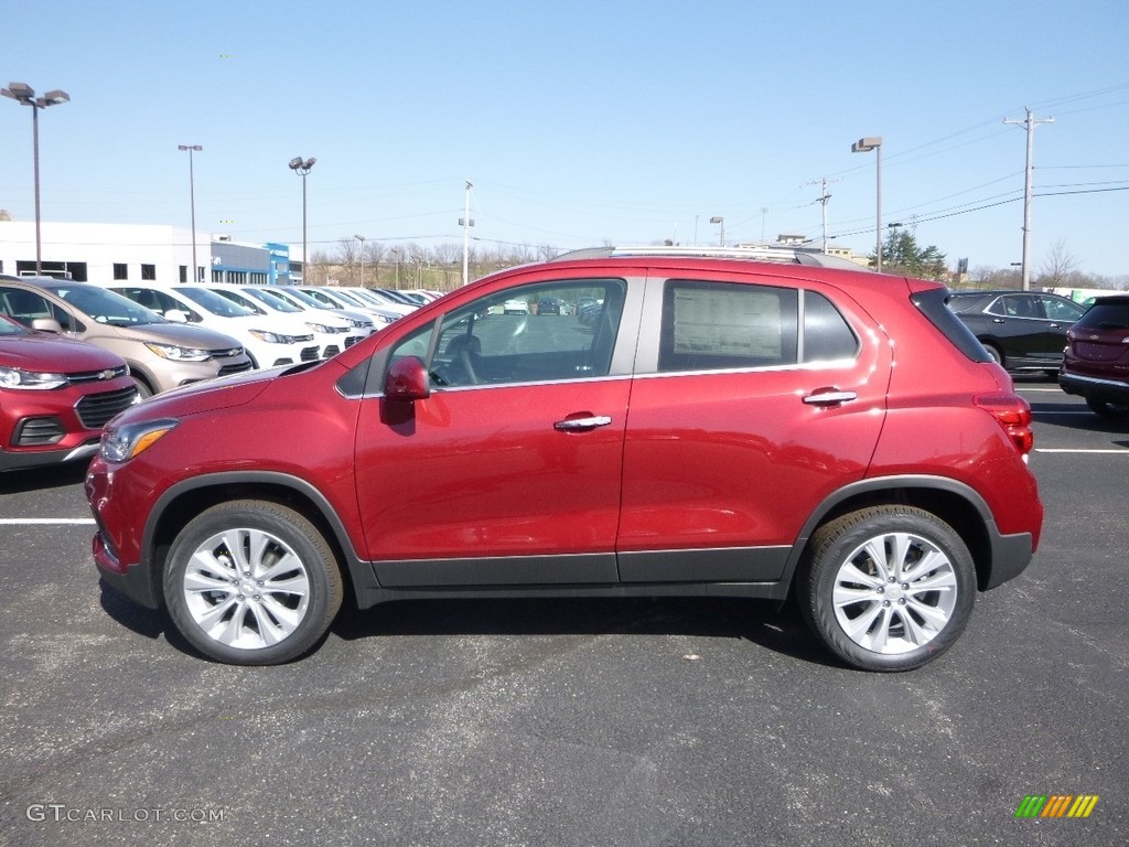 Cajun Red Tintcoat 2018 Chevrolet Trax Premier AWD Exterior Photo #126914268
