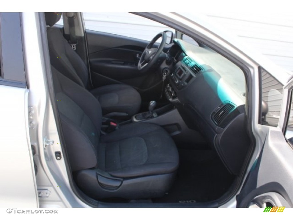 2013 Rio LX 5-Door - Bright Silver / Black photo #33