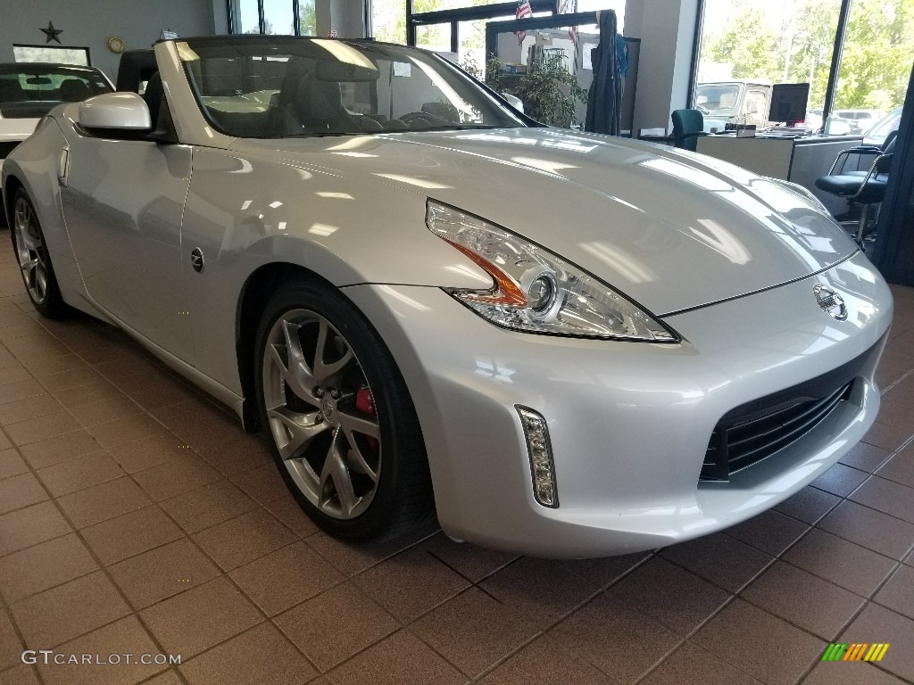 2014 370Z Touring Roadster - Brilliant Silver / Black photo #1
