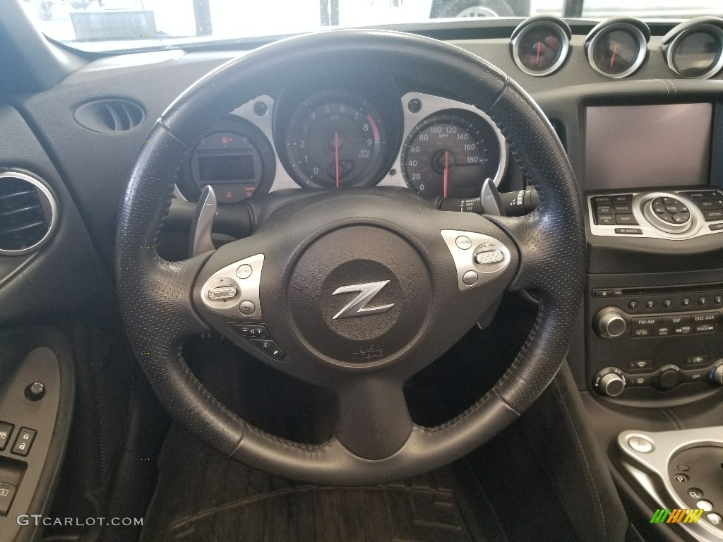 2014 370Z Touring Roadster - Brilliant Silver / Black photo #7