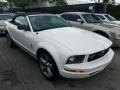 Performance White 2007 Ford Mustang V6 Premium Convertible