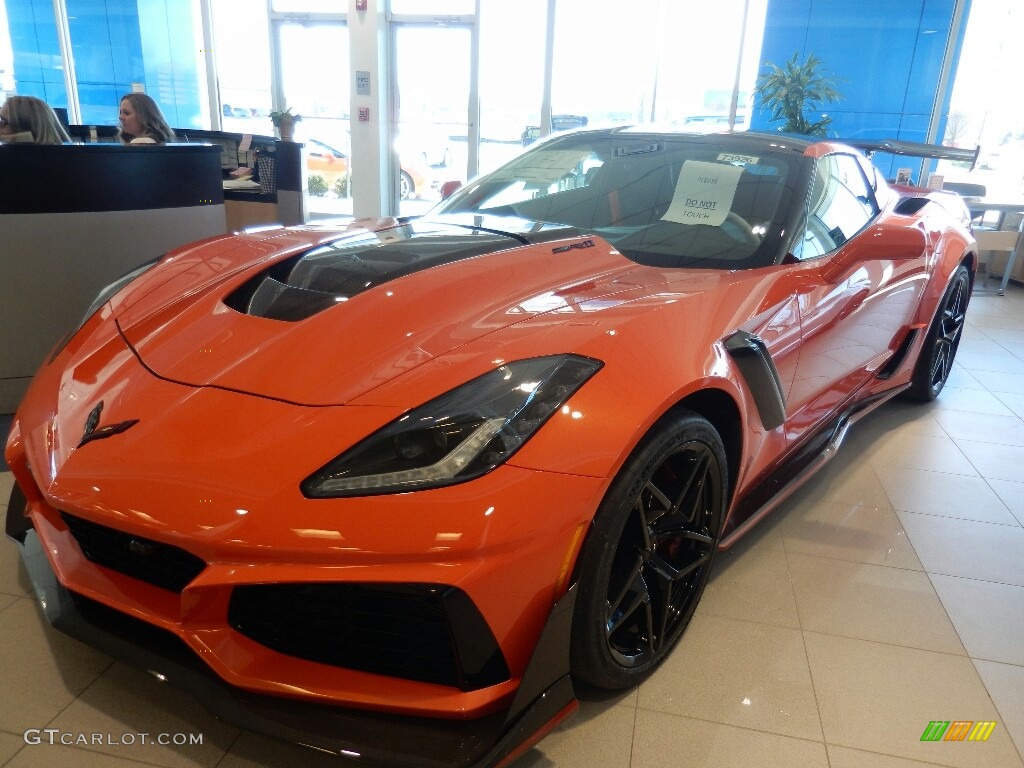 Sebring Orange Tintcoat 2019 Chevrolet Corvette ZR1 Coupe Exterior Photo #126914610