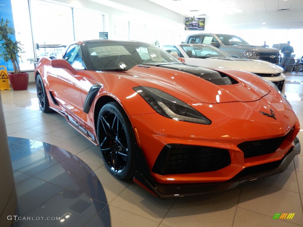 Sebring Orange Tintcoat 2019 Chevrolet Corvette ZR1 Coupe Exterior Photo #126914661
