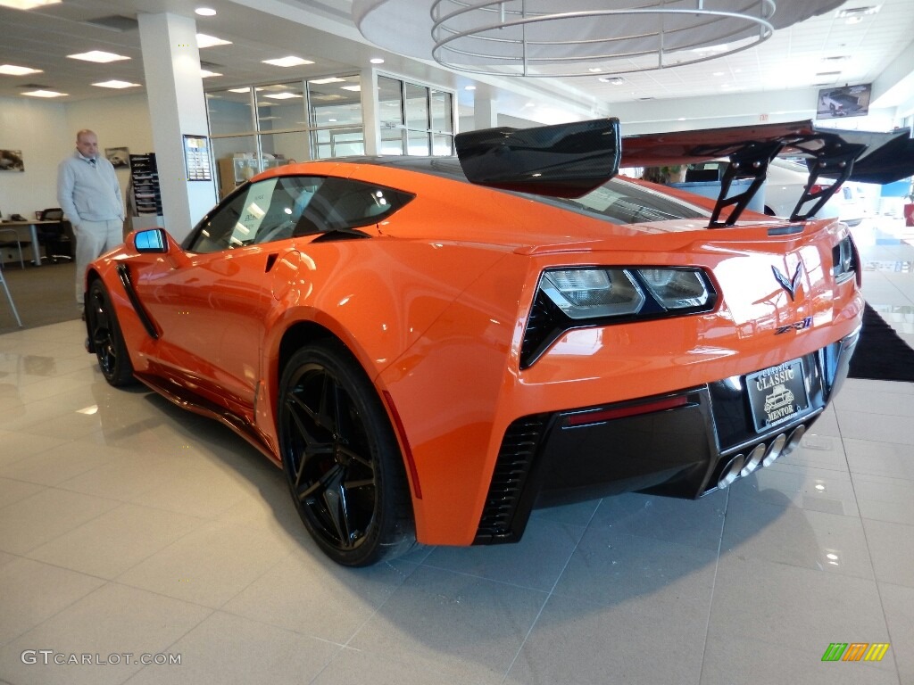 2019 Corvette ZR1 Coupe - Sebring Orange Tintcoat / Black photo #5