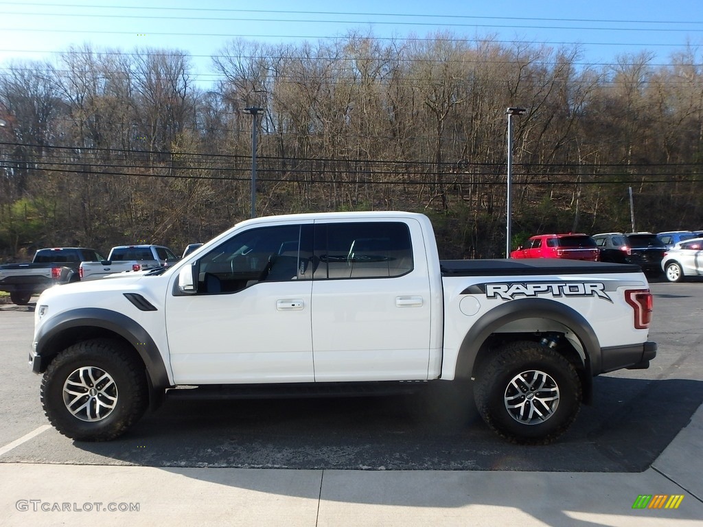 Oxford White 2018 Ford F150 SVT Raptor SuperCrew 4x4 Exterior Photo #126915009