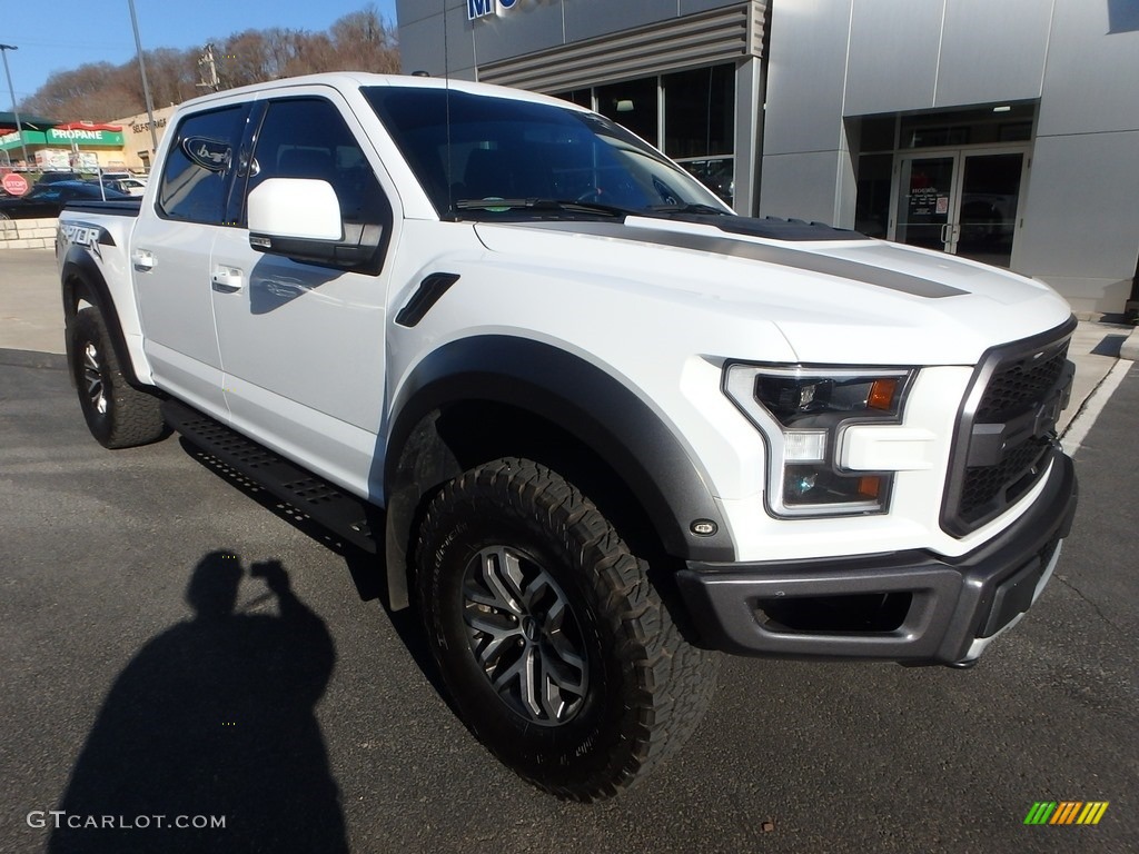 Oxford White 2018 Ford F150 SVT Raptor SuperCrew 4x4 Exterior Photo #126915060