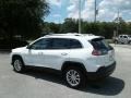 2019 Bright White Jeep Cherokee Latitude  photo #3