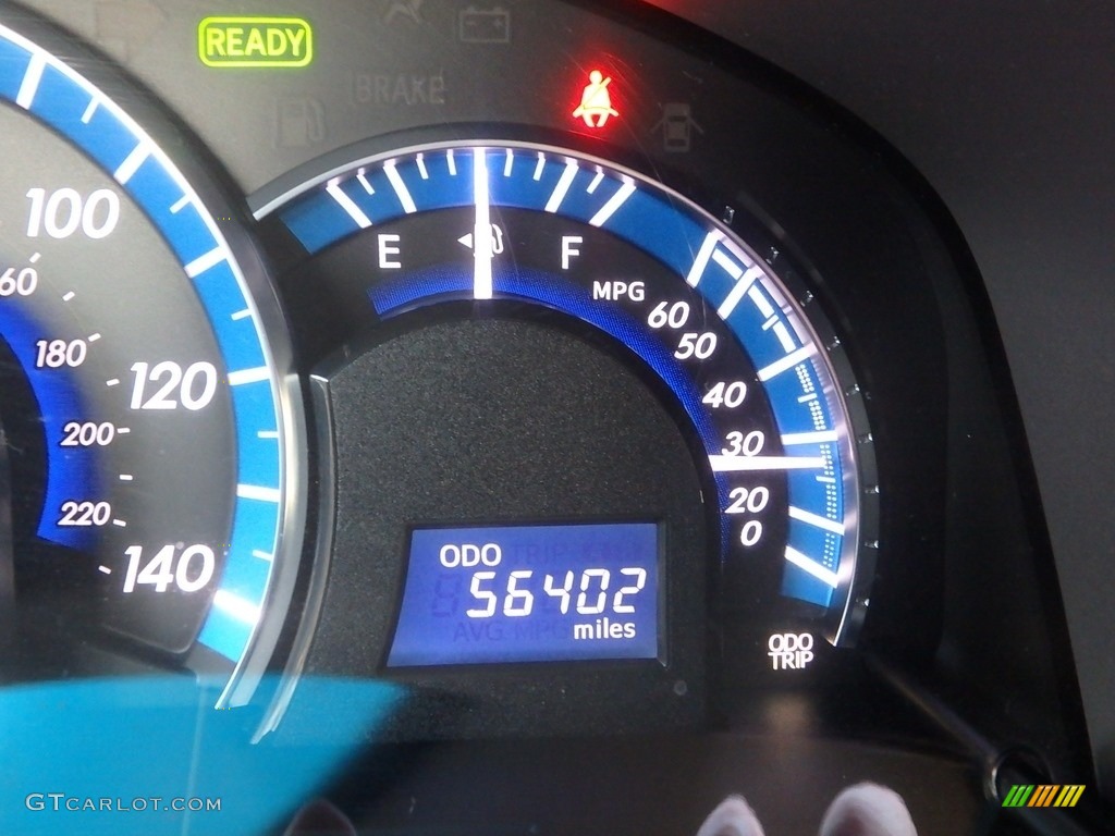 2012 Camry Hybrid LE - Clearwater Blue Metallic / Light Gray photo #25