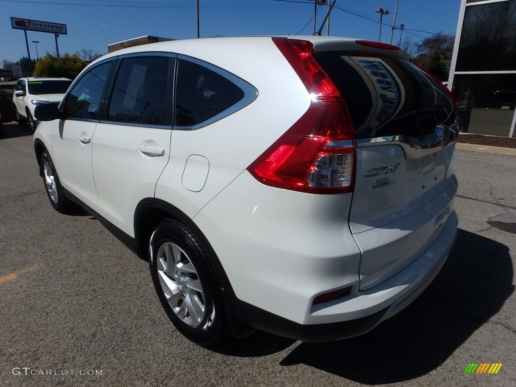 2015 CR-V EX - White Diamond Pearl / Beige photo #3