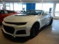 2018 Summit White Chevrolet Camaro ZL1 Convertible  photo #1