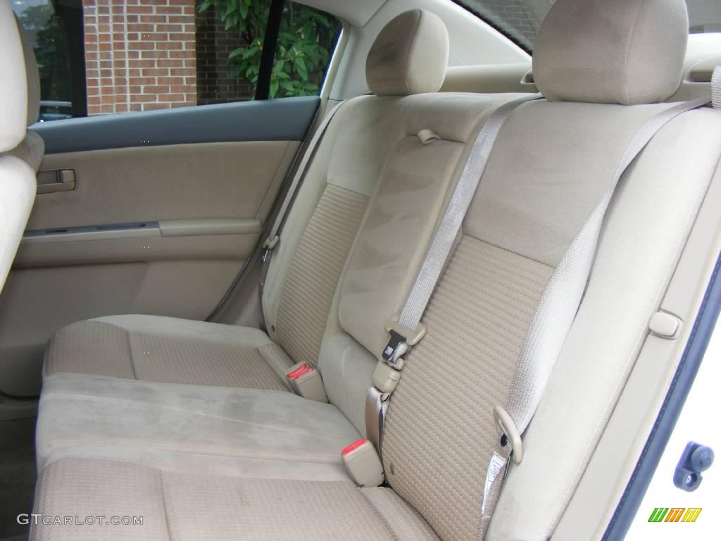 2008 Sentra 2.0 - Fresh Powder White / Beige photo #7