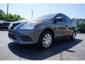 2017 Gun Metallic Nissan Versa S  photo #3