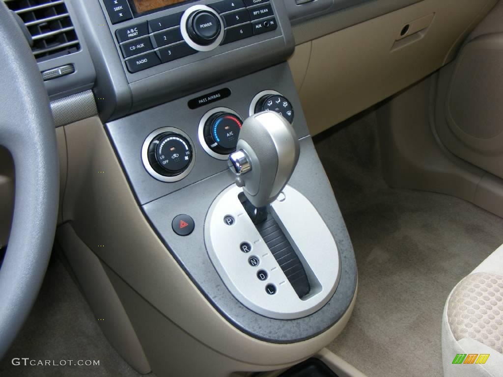 2008 Sentra 2.0 - Fresh Powder White / Beige photo #12