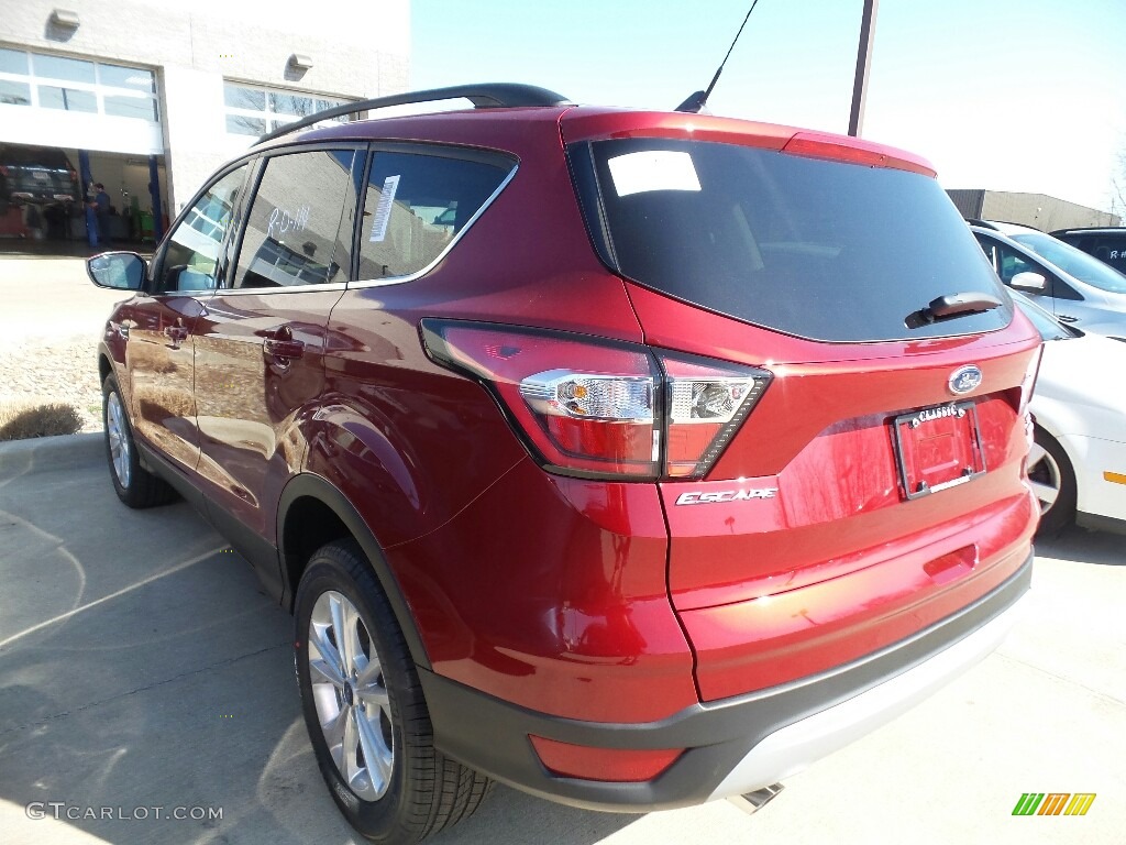 2018 Escape SE 4WD - Ruby Red / Charcoal Black photo #3