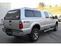 2011 Ingot Silver Metallic Ford F350 Super Duty Lariat Crew Cab 4x4  photo #7