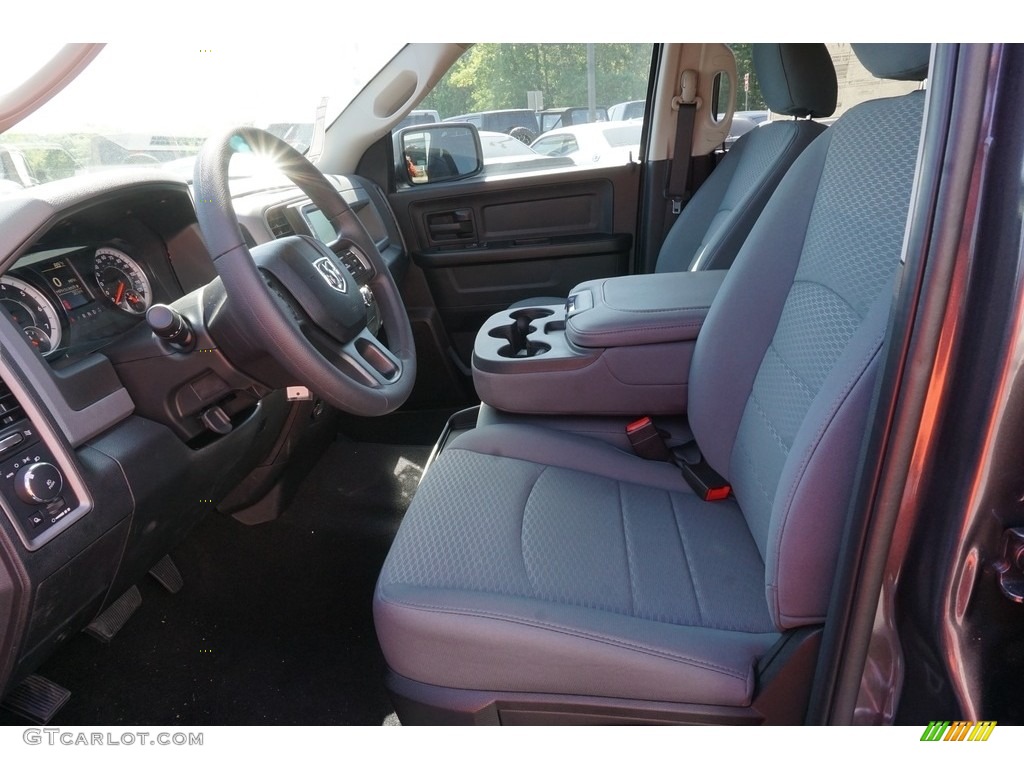 2018 1500 Express Crew Cab 4x4 - Granite Crystal Metallic / Black/Diesel Gray photo #5