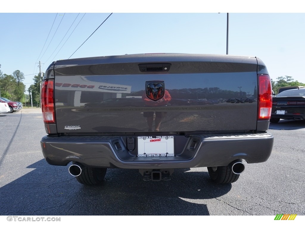 2018 1500 Express Crew Cab 4x4 - Granite Crystal Metallic / Black/Diesel Gray photo #14