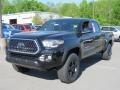 Midnight Black Metallic 2018 Toyota Tacoma TRD Off Road Double Cab 4x4 Exterior