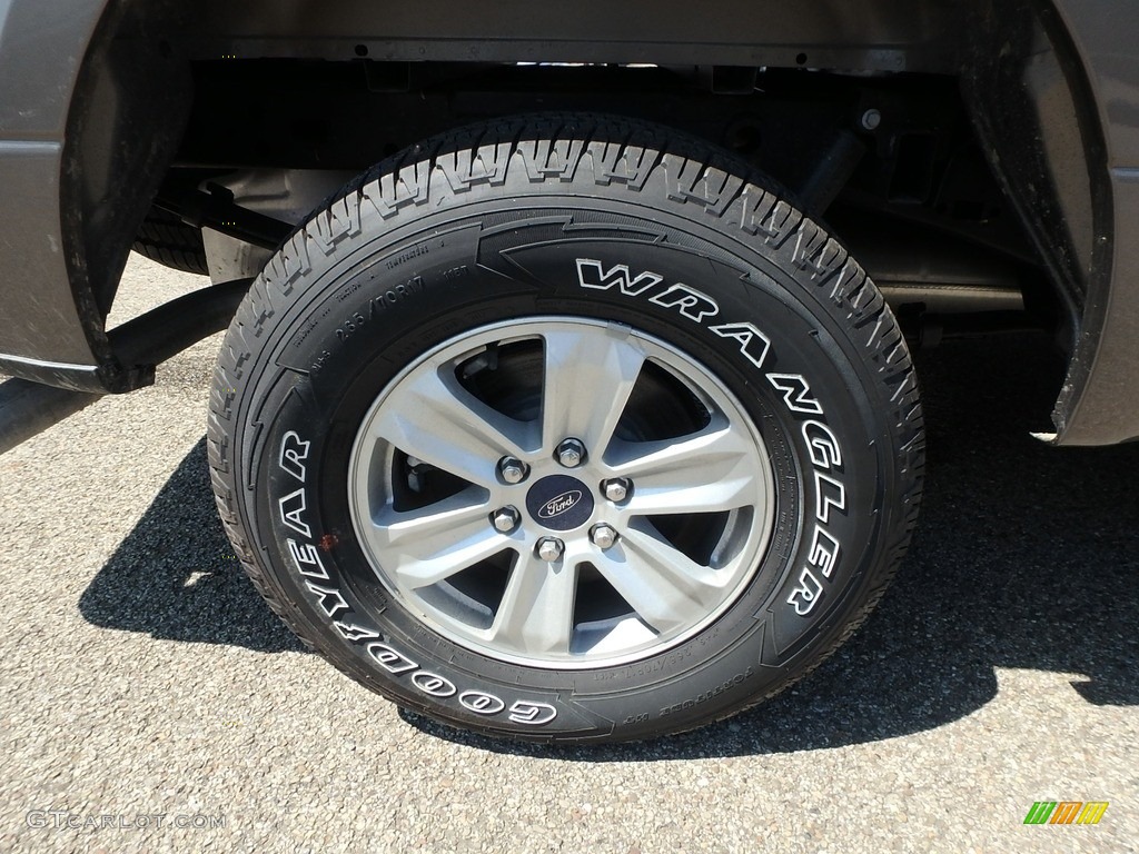 2018 F150 XL SuperCrew 4x4 - Stone Gray / Earth Gray photo #2