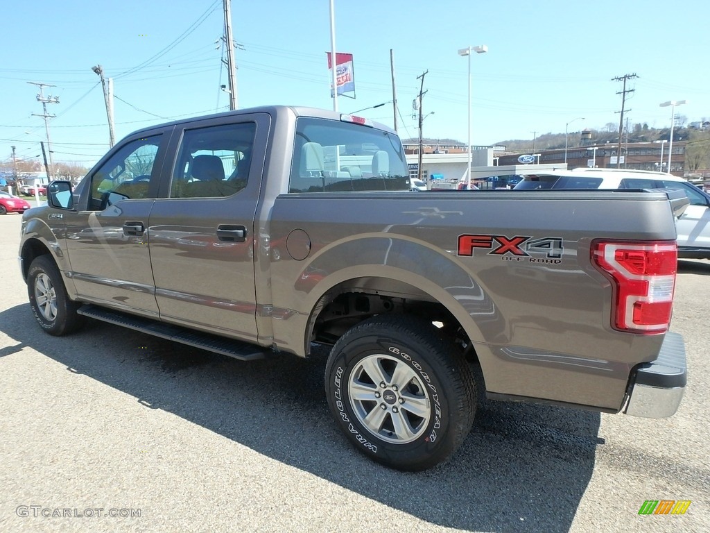 2018 F150 XL SuperCrew 4x4 - Stone Gray / Earth Gray photo #5