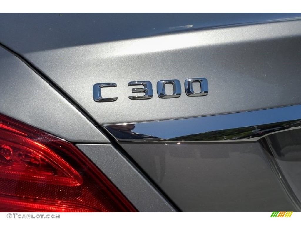 2015 C 300 4Matic - Steel Grey Metallic / Grey/Black photo #26