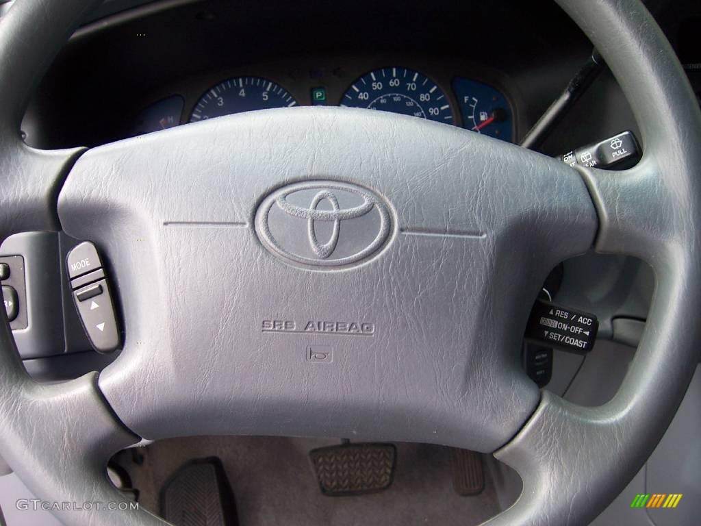 2003 Sienna LE - Super White / Gray photo #19