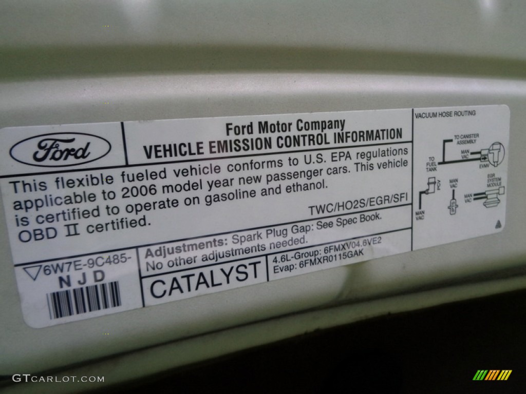2006 Grand Marquis GS - Smokestone Metallic / Light Camel photo #79