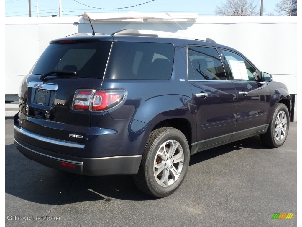 2016 Acadia SLT AWD - Dark Sapphire Blue Metallic / Ebony photo #2