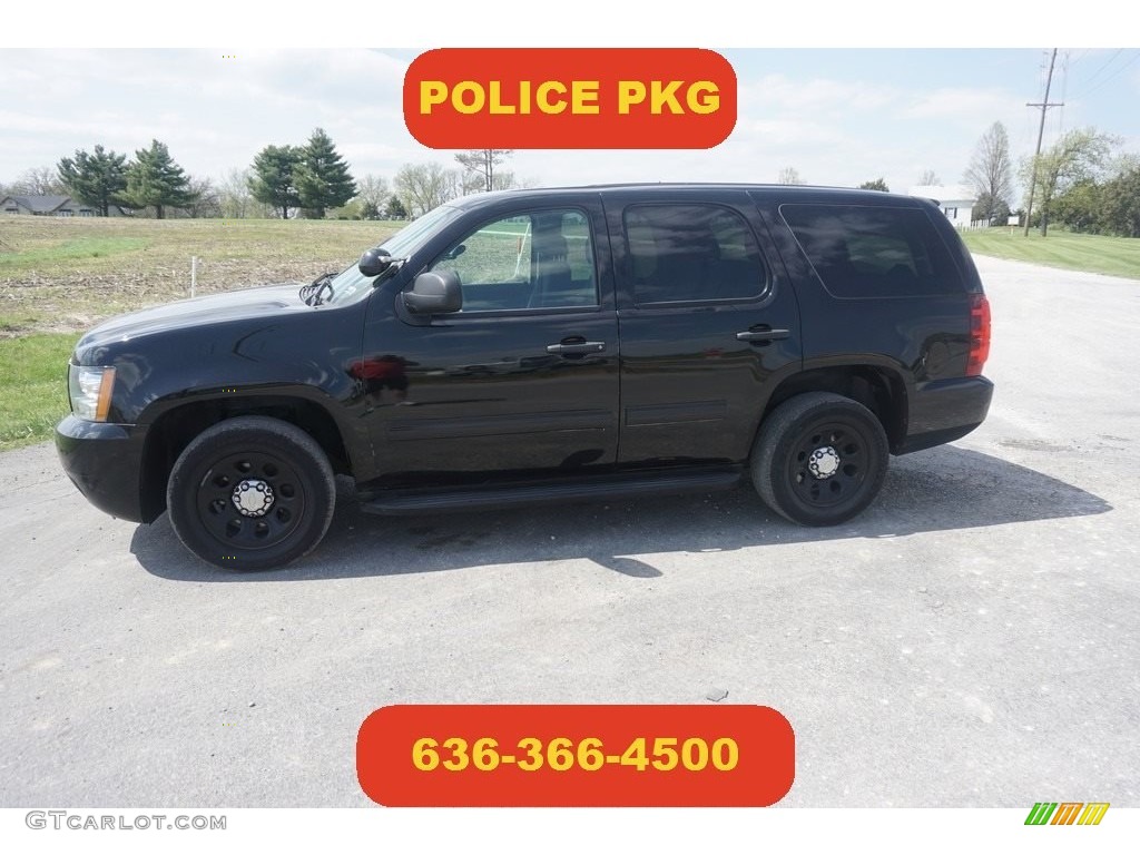 2011 Tahoe Police - Black Granite Metallic / Ebony photo #1