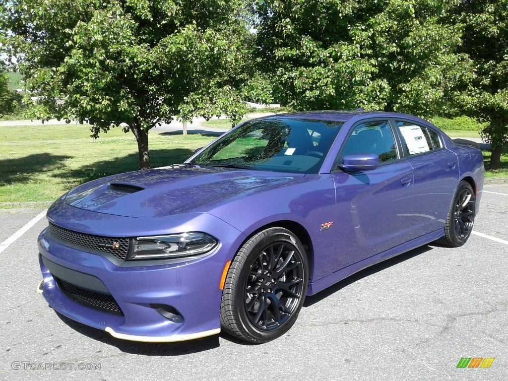 Plum Crazy Pearl 2018 Dodge Charger R/T Scat Pack Exterior Photo #126929757