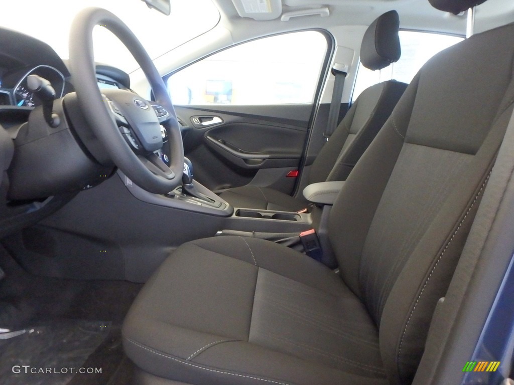 2018 Focus SEL Hatch - Blue Metallic / Charcoal Black photo #6
