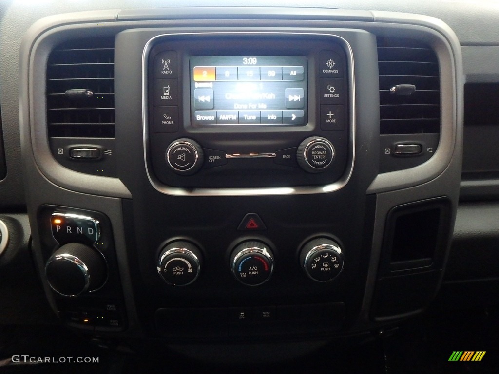 2018 1500 Express Crew Cab 4x4 - Brilliant Black Crystal Pearl / Black/Diesel Gray photo #15