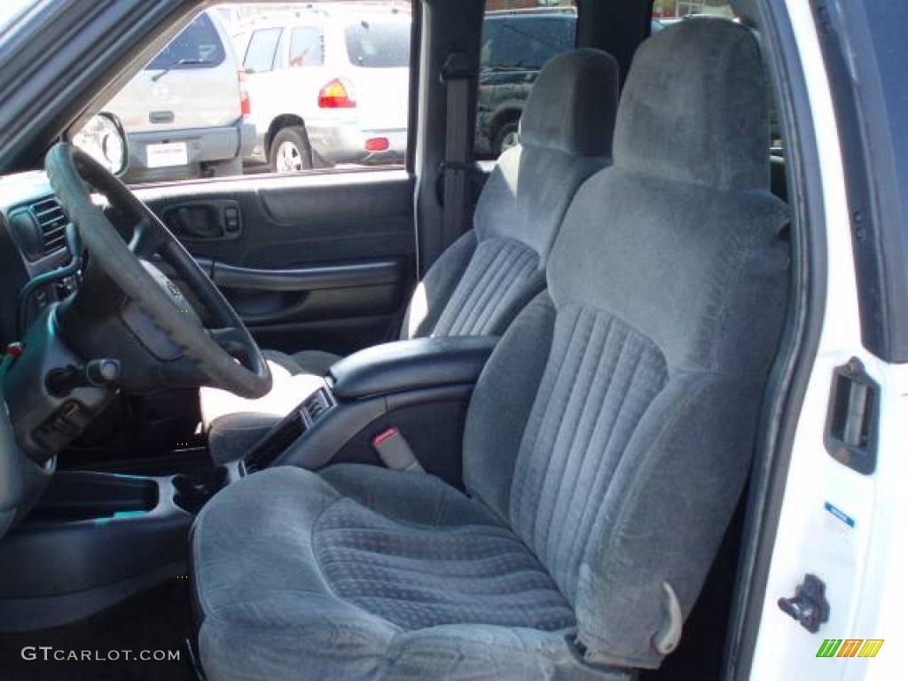 2000 S10 LS Extended Cab - Summit White / Graphite photo #8