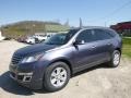 Atlantis Blue Metallic 2014 Chevrolet Traverse LT AWD