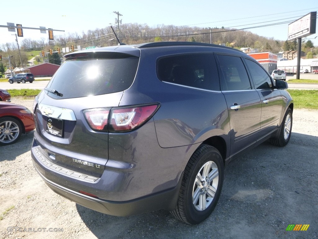 2014 Traverse LT AWD - Atlantis Blue Metallic / Dark Titanium/Light Titanium photo #5