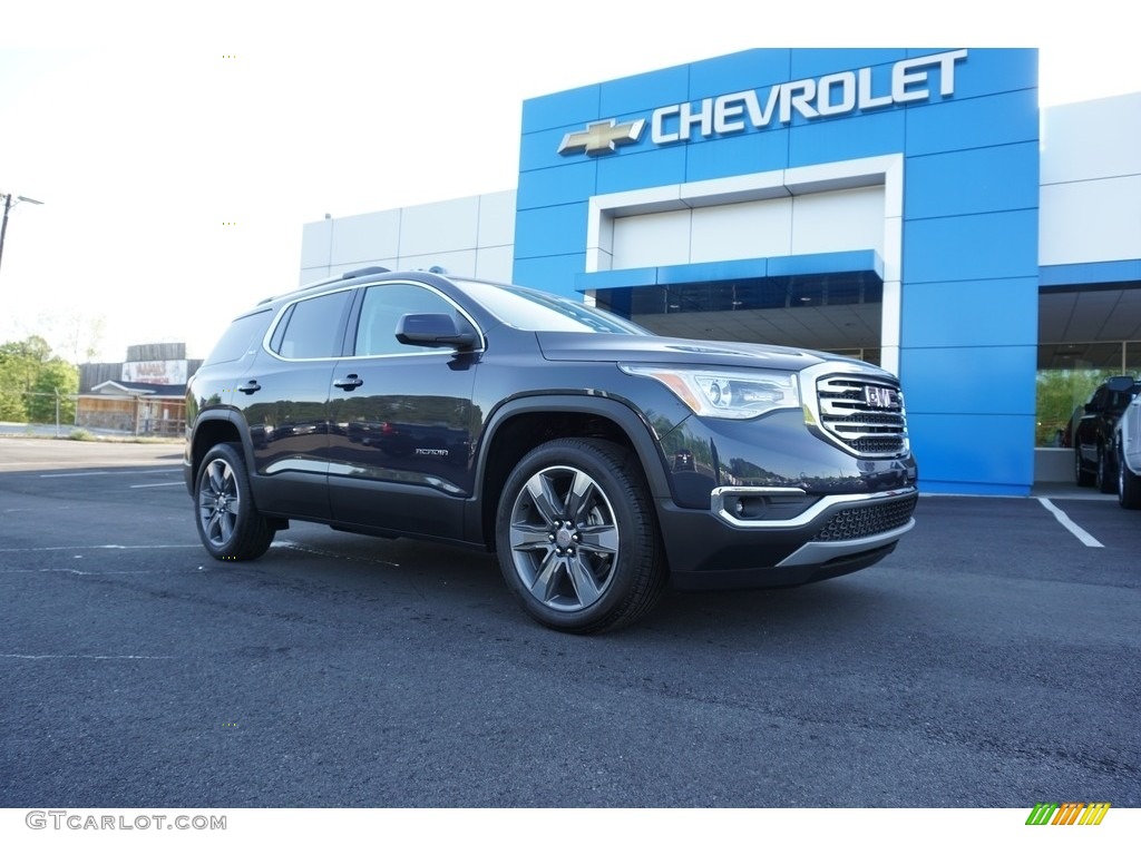 Blue Steel Metallic GMC Acadia