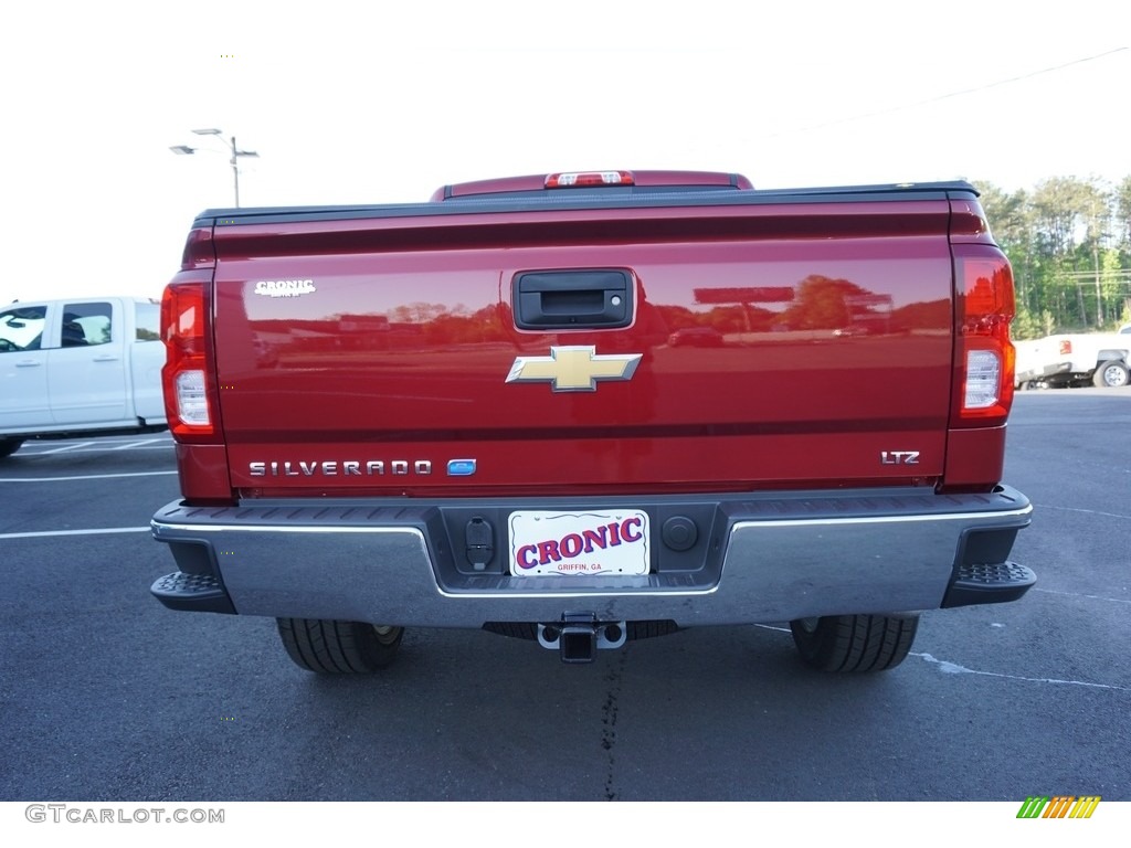 2018 Silverado 1500 LTZ Crew Cab 4x4 - Cajun Red Tintcoat / Jet Black photo #12