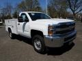 Summit White 2018 Chevrolet Silverado 2500HD Work Truck Regular Cab 4x4 Chassis