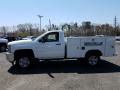 Summit White - Silverado 2500HD Work Truck Regular Cab 4x4 Chassis Photo No. 3