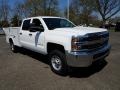 Summit White 2018 Chevrolet Silverado 2500HD Work Truck Crew Cab 4x4 Chassis