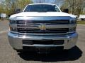 Summit White - Silverado 2500HD Work Truck Crew Cab 4x4 Chassis Photo No. 2