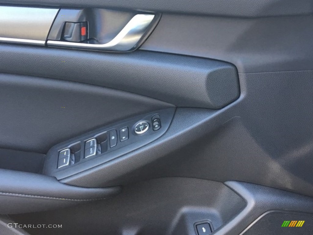 2018 Accord Hybrid Sedan - Modern Steel Metallic / Black photo #10