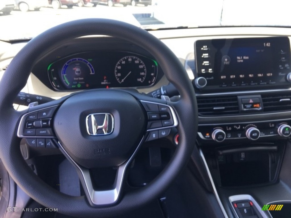 2018 Accord Hybrid Sedan - Modern Steel Metallic / Black photo #13